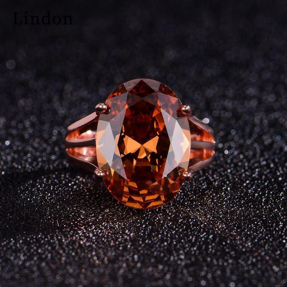 Классическое кольцо Lindon с цирконием, женские ювелирные изделия, свадебный подарок, вечеринка