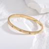 Stainless Steel Ring Stacking Bracelet Women Plated Couple Holiday Gift Fashion Bracelet Party Jewelry