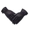 Winter Gloves Men Genuine Leather Sheepskin for Adult Warm Winter Deerskin Gloves Christmas Gift Men's Sheepskin Gloves