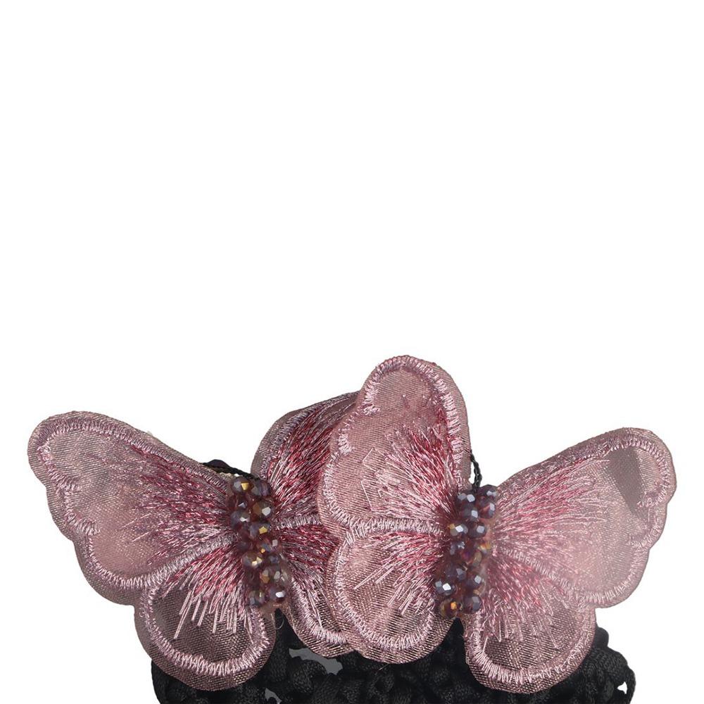 Отель Авиакомпания Стюардесса Конский хвост Зажим Корейский Пучок Снуд Женщины Пружинные Зажимы Заколки Чехол Сетка