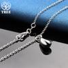 925 Sterling Silver Water Droplets Pendant Necklace Jewelry