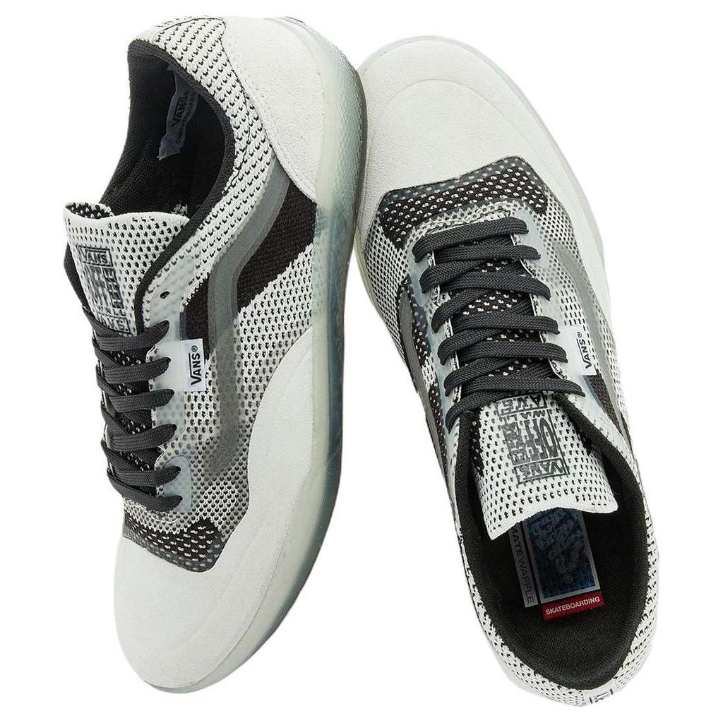 Vans Ave Classic Vcu Fabric Leather Low Top Skate Shoes Unisex Sneakers White Gray VN0A4BWVBCW