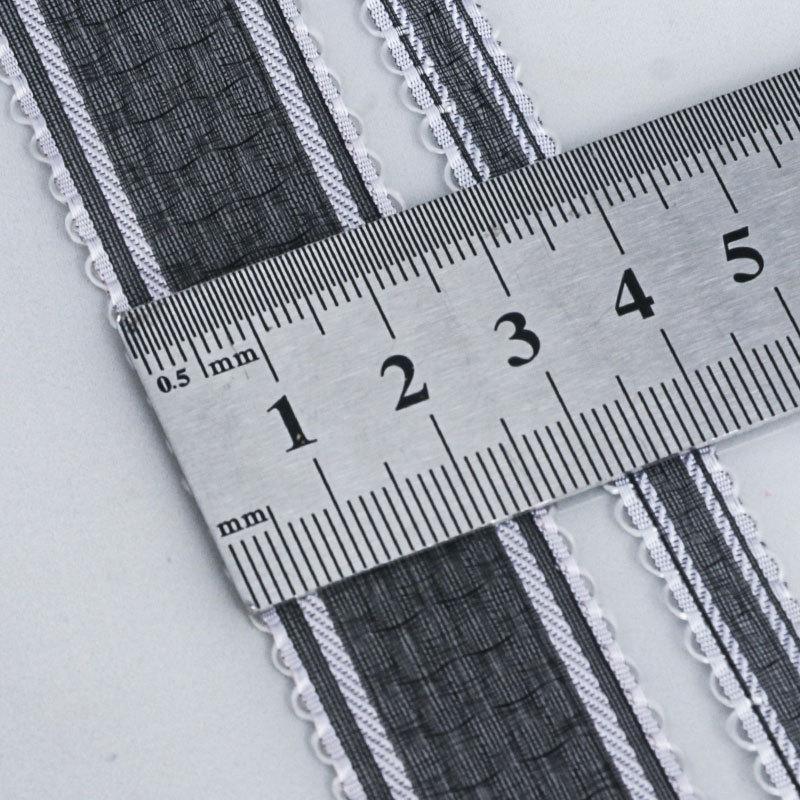 2,5 см прозрачный бутон кружева снежная марля тесьма ручной работы бант для волос головной убор аксессуары цветы упаковка декоративная лента поделки изготовление лент