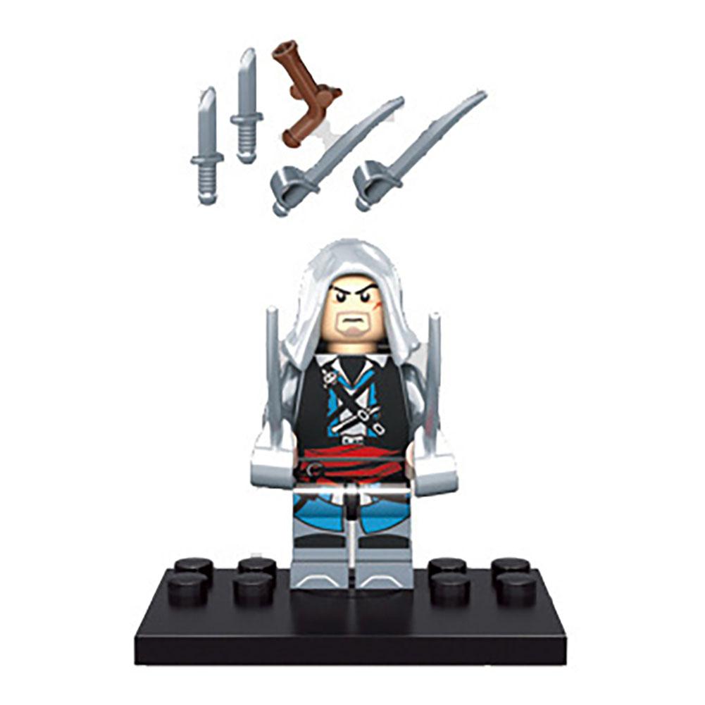 Минифигурки Серия Assassin Creed Кенуэй Флоренция Конструктор Сборный Вращающийся Игрушка Детские Подарки на День Рождения