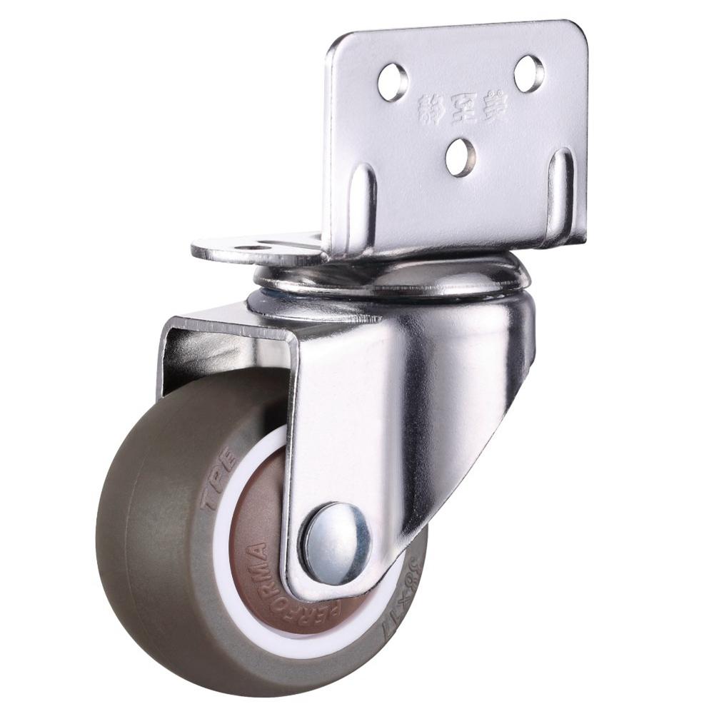 Roller for Trolley Household Accessory Baby Crib Furniture Casters Wheels Bed Wheels Swivel Caster