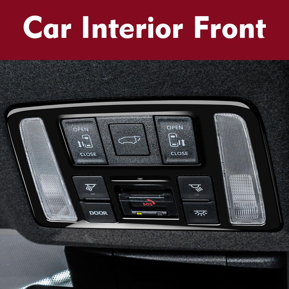 Наклейка на крышку лампы для чтения салона автомобиля спереди для Toyota Noah Voxy 90 Series 2024, декоративная наклейка для лампы для чтения в автомобиле L4L6