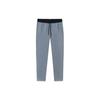 Plain Mid-Waist Drawstring Straight Casual Pants Men Bottoms Light-Gray 152427329-3