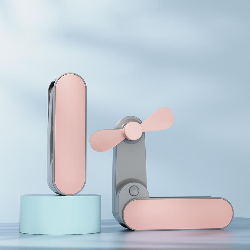 Портативный мини-вентилятор для рук, маленький карманный вентилятор, USB-аккумулятор, складные охлаждающие вентиляторы, 2000 мАч, ручной USB-вентилятор