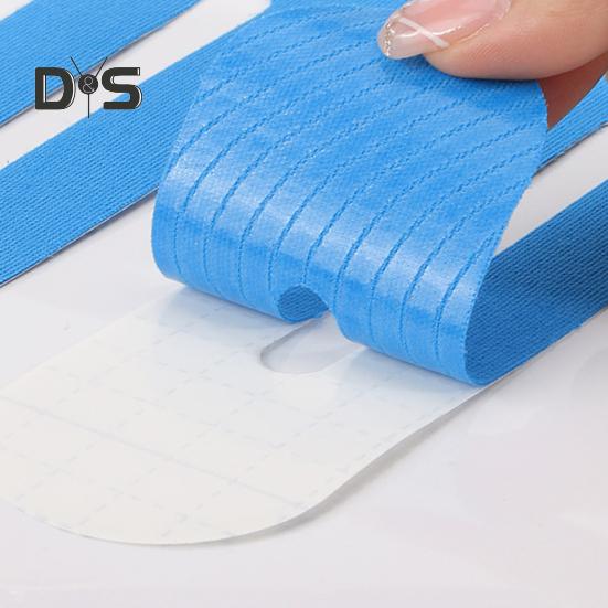 5/10 шт. предварительно нарезанная кинезиологическая лента для облегчения боли в колене, хлопковая спортивная лента, эластичная лента для поддержки колена для стабилизации колена