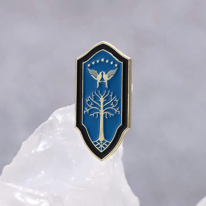 Эмалевые значки в стиле западного фэнтези, на заказ, броши с кино, значки на лацкан, ювелирное украшение, подарок для фанатов, друзей