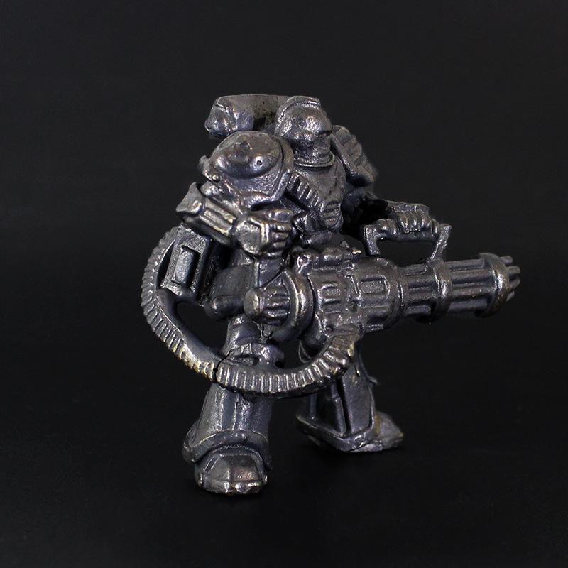 Brass Antique Soldier Model Home Office Desktop Figurine Creative Decoration Trendy Keychain Accessories Small Ornament