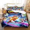 Crash Bandicoot Comfortable Duvet Quilt Cover Pillowcase Bedding Set Children Bedroom Decoration Home Textile
