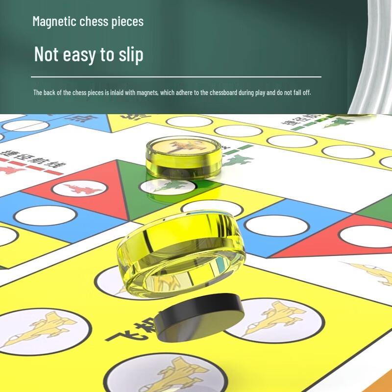 COODORA Магнитная складная доска для игры в летающие шахматы для детей