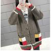 Women's Cardigan Knit Jacket Women's Trendy Cardigan Knit Sweater Wild Sweater Women