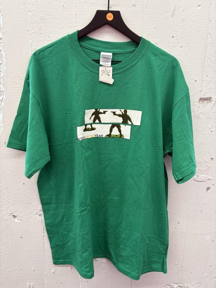 Story Of The Year Shirt Mens XL Green Army Dudes Band Graphic Tee Gildan Rock Unisex T-Shirt