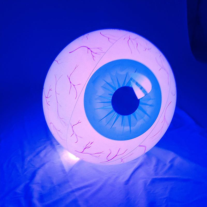 1PC Inflatable Eyeball Balloon Durable 4D Visuals Halloween Non-Electric Eye Design Home Eye Decorations Balloons Horror 40cm/60cm