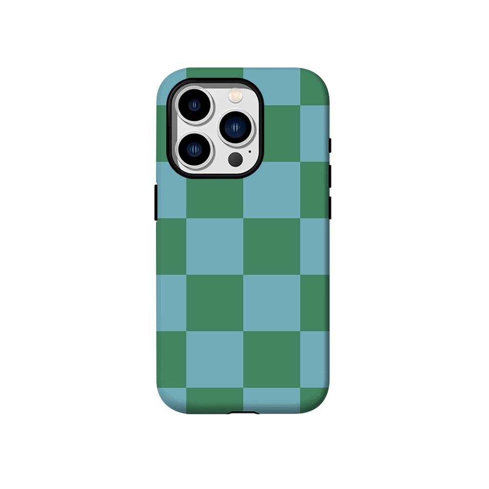 Роскошный Чехол Clmj в полоску, клетку, горошек для iPhone 17 16 15 14 13 12 11 Air Pro Max Plus Роскошная Двухслойная Задняя Крышка