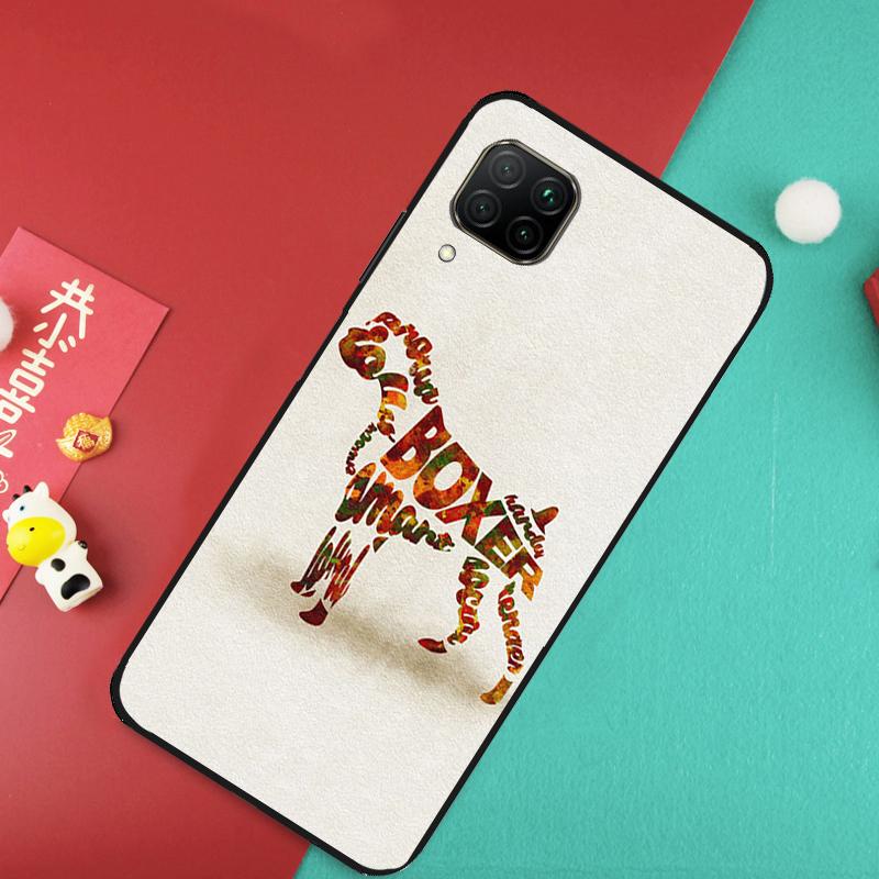 Милый щенок боксера Для Huawei Nova 9 10 SE 11 Pro 7i 8i 11i 12i Y73 Y72 Y61 Y91 Y90 Y70 Y60 P30 P40 Lite Чехол