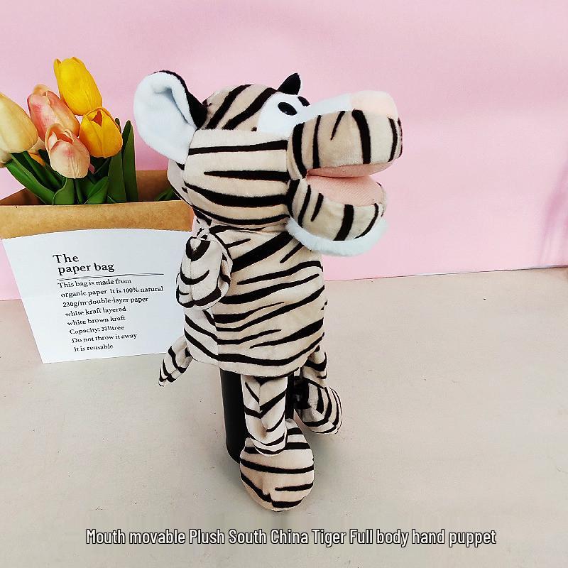 Мультяшная Животная Кукла-перчатка Плюшевая Кукла для Интерактивной Игры Детей