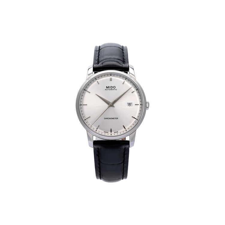 Mido Belem Celli Automatic Mechanical Movement Business Versatile 50m Water Resistant Date Display Watch Men watches Silver M010.408.16.031.20