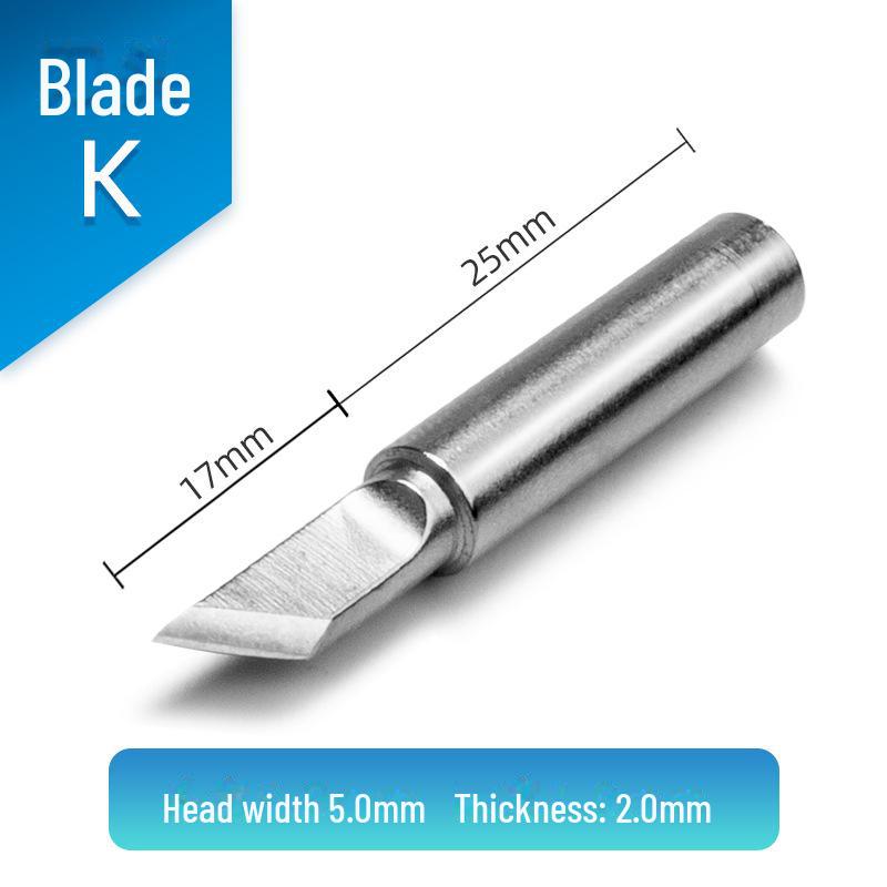 Jinruikang 936 Constant Temperature Soldering Iron with Interchangeable Heads: Chrome, Knife, Pointed, Horseshoe, Screwdriver.