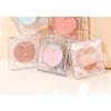 xixi - Peach Heart Monochrome Cheek Blusher - 1-3