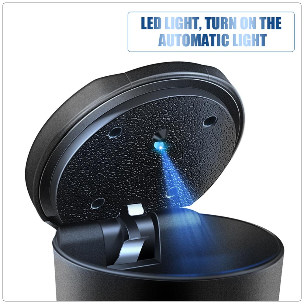 1Pc Car Ashtrays Portable Auto LED Light Cigarette Cigar Ash Cylinder For Lexus RX NX LS UX LM LX GX LC RZ IS CT GS RC HS SC LBX AFP1