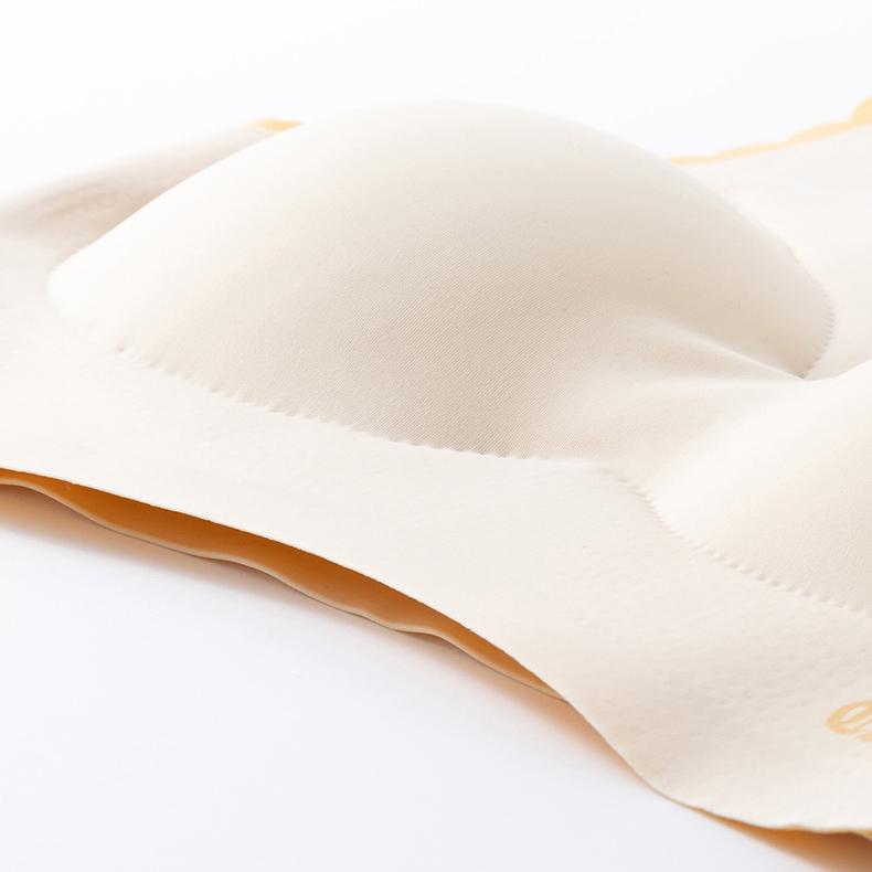 Высококачественный цельный бесшовный комплект с бюстгальтером контрастного цвета, женское нижнее белье, сексуальные трусы, беспроводной мягкий бюстгальтер