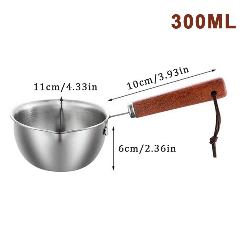Pot Saucepan Pan Milk Sauce Cooking Soup Oil Pots Warmer Stock Ladle Induction Butter Melting Coffee Noodle Casserole Mini Boil