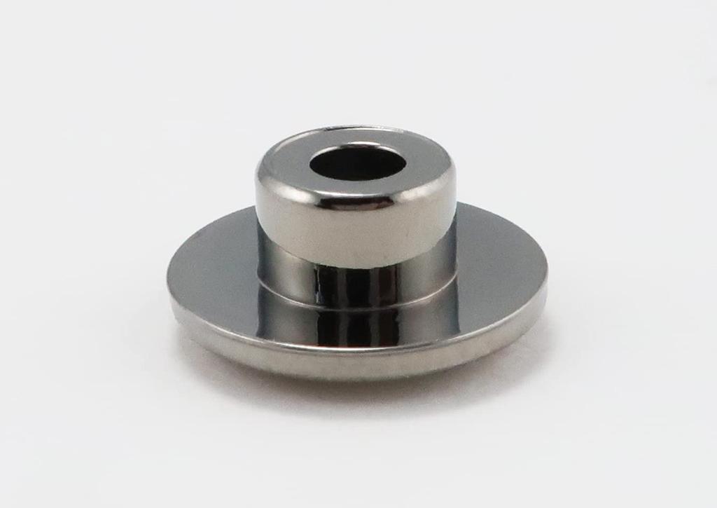 Kitaco 0900-000-80105 Крышка болта с головкой (Для АБС/М6) Общего назначения, 4 штуки, черный хром