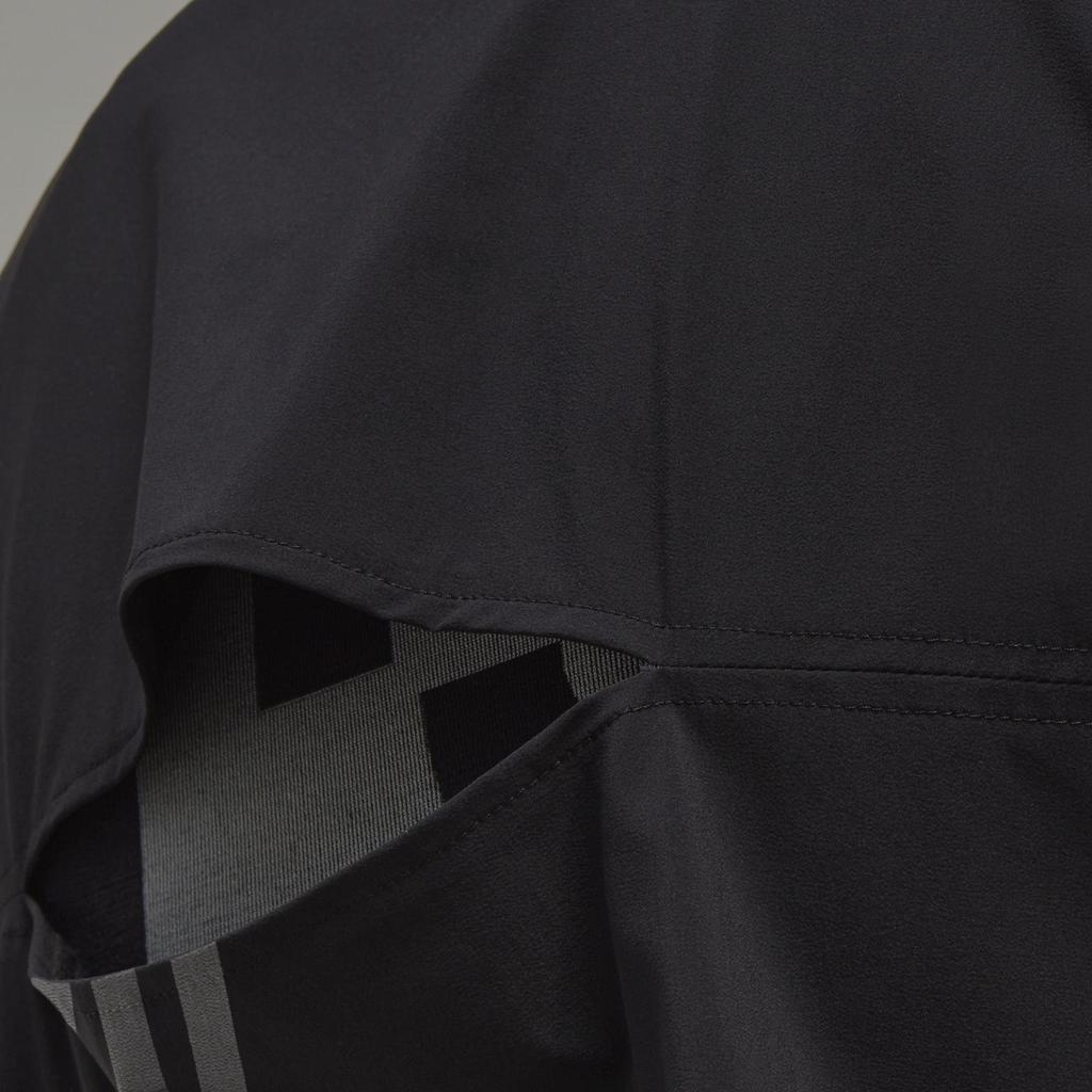 Adidas Однотонное платье с длинным рукавом и круглым вырезом, женские платья, черное, H63066