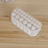 26 Holes Nail Brushes Storage Box Acrylic Holder Organizer Beauty Container Makeup Brushes Pens Tool Kit Display Shelf Holder