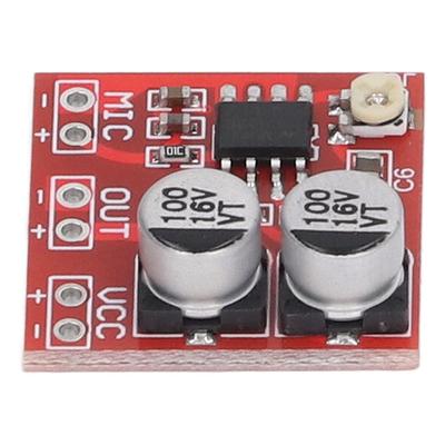 5 шт. Модуль усилителя электретного микрофона LM386 20-200x 20*20*7 мм Модуль усилителя микрофона Регулируемый резистор DC4V‑12V