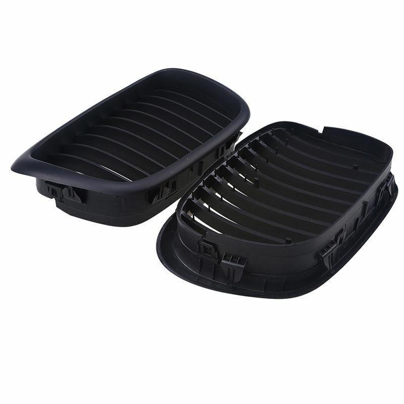 For BMW 5 Series E39 1999-2003 Single/Double/Diamond Style Front Bumper Racing Grille Kidney Mesh Grill Car Replacement