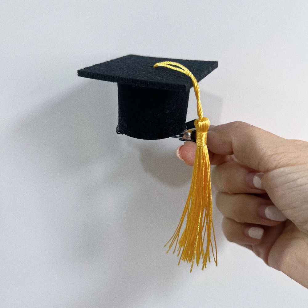 Graduation Season Mini Bachelor Hat Hairpin Small Graduation Hat Graduation Headwear  Student