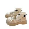 Round Toe Thick Sole JK Lolita Mary Jane Cute Women Shoes with Bow Sweet Simple Comfortable Versatile Casual Loafers