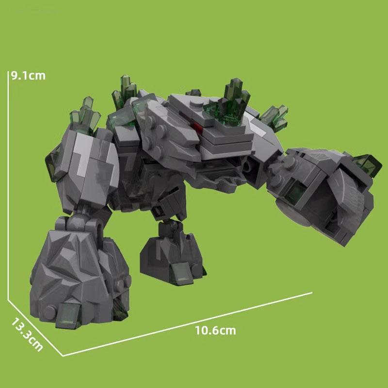 MOC Собиратель драгоценных камней Детская головоломка Конструктор Игрушка Подарок