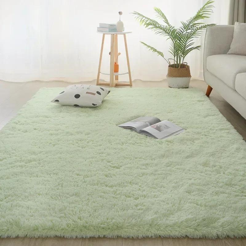 Large Plush Shag Rug Fluffy Soft Faux Fur Area Rug Non-Slip Floor Carpet for Living Room Bedroom Home Decor