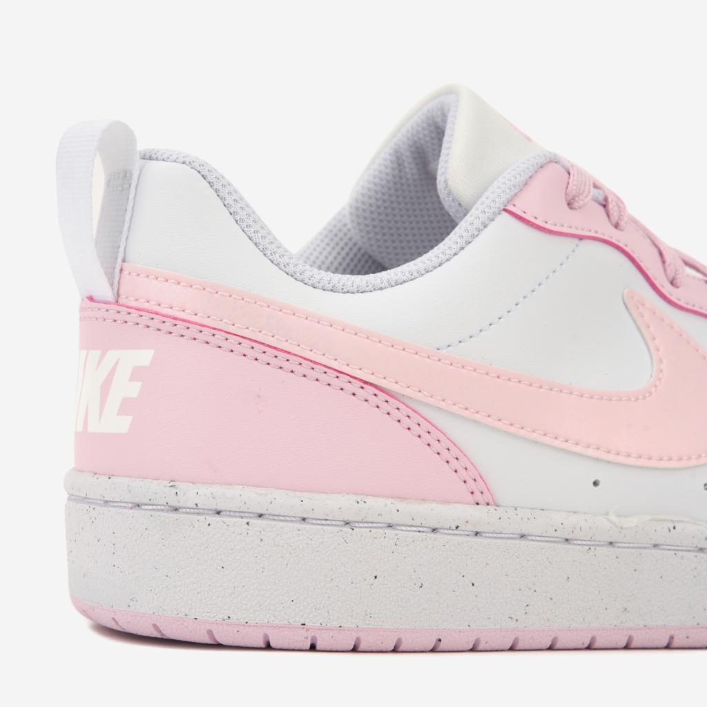 Nike Детские кроссовки Court Borough Low Recraft GS Pink Foam White DV5456-105