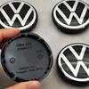 VEMZG1 For VW Volkswagen Jetta MK5 Golf 4Pcs 56mm Car Wheel Center Caps Rim Hub Caps For VW Volkswagen Jetta Bora Polo Gran Lavida Cros