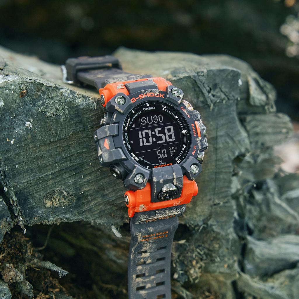 Casio Мужские часы Черные часы серии MASTER OF G-LAND GW-9500