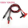 1000V 10A 20A Multi Meter Test Probe Leads Probes Multimeter Needle Tip Pen Universal for Digital Voltmeter
