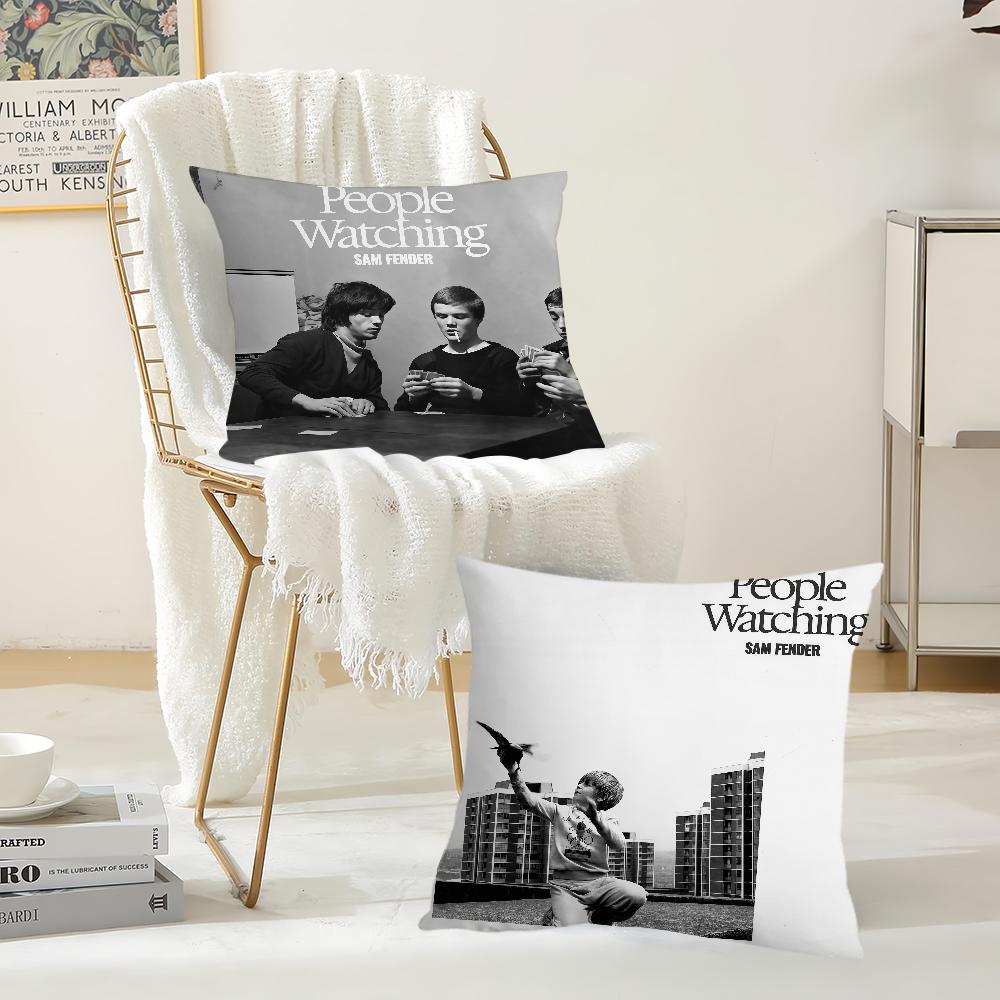 Singer SSam Fender Pillow Case Suitable For Bedrooms Living Rooms Cars Home Decoration
