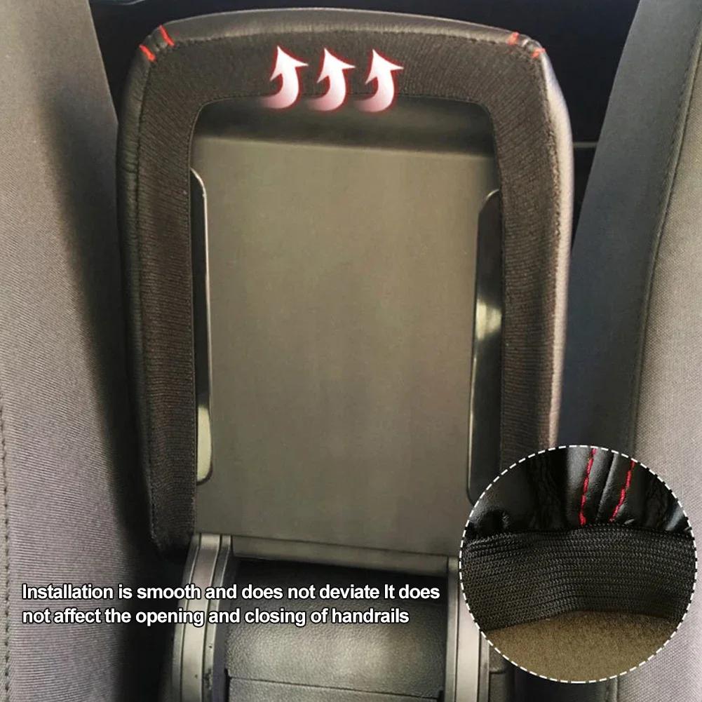 Car Armrest Box Center Console Lid Armrest Cover Interior Accessories PU Leather Cover For VW Volkswagen Golf 6 MK6 2009 -2012