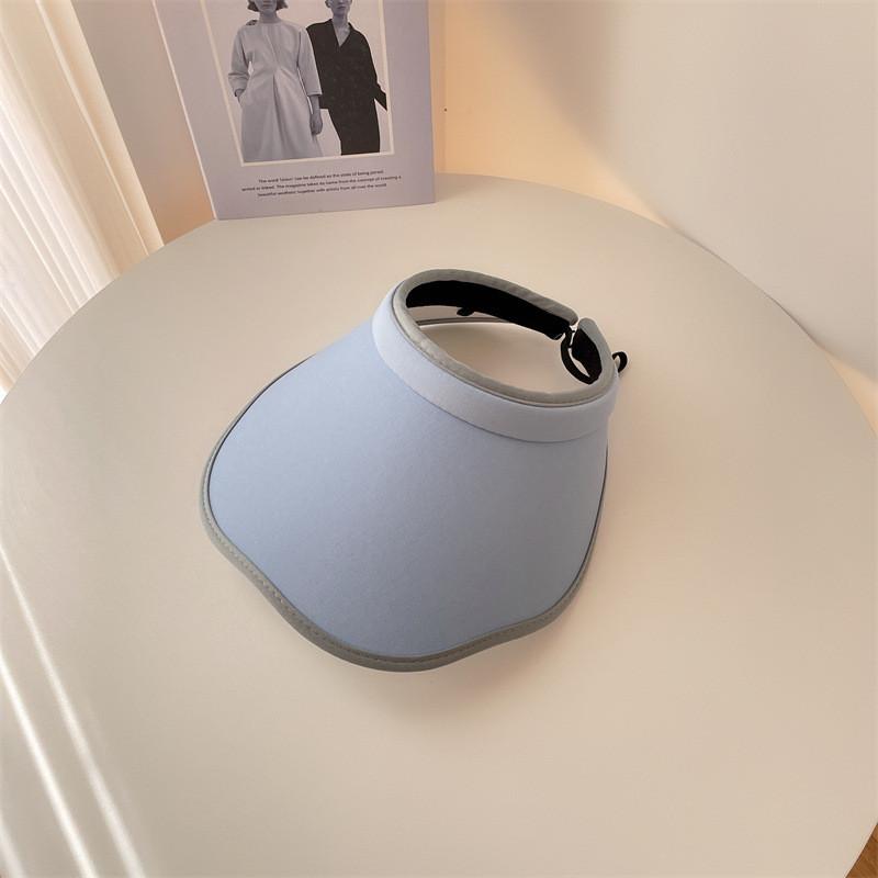 Adorable Uv Protection Visor Hat For Women Adjustable Sunshade Summer Hat