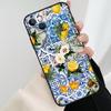 Средиземноморский Лимон Чехол для Телефона Для iPhone 17 Pro Max 14 13 12 11 15 16 Pro Max mini 16 15 Plus 16e 17 Air Cover