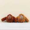 Long Huhu Bear Arm Monkey Pendant Plush Toy  Bag Pp Cotton Keychain Decorations