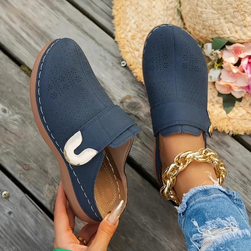 Повседневные Удобные Тапочки Женские Узор Простой Однотонный 2025 Новые Сандалии Легкие Толстая Подошва Тапочки Шлепанцы Женские