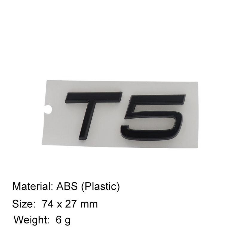 3D Премиум T3 T4 T5 T6 T8 V8 AWD для автомобиля Капот двигателя Крыло багажник Хвост Задняя наклейка Эмблема Значок Стикер