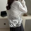 Stylish Large Capacity Pu Shoulder Bag For Women 2024 New Summer Fashion